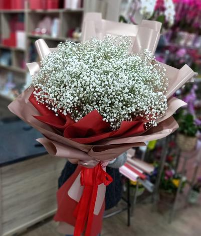 Букет цветов из: Гипсофила в Попутная