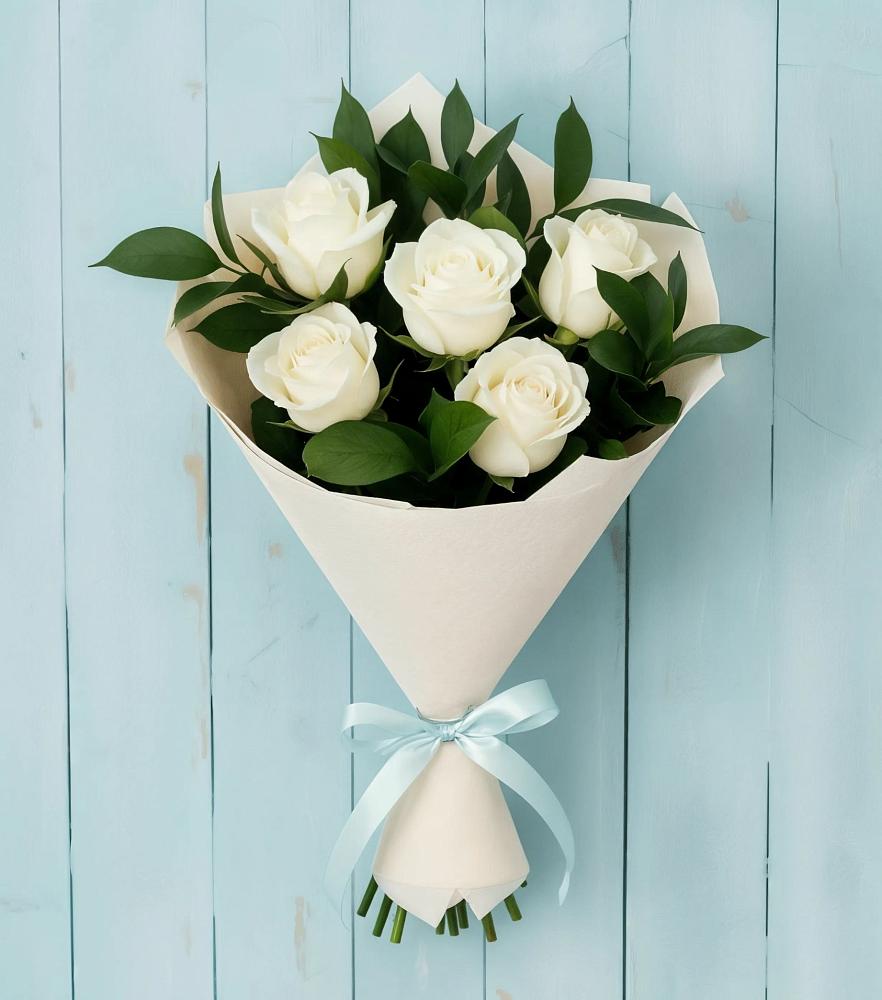 Букет цветов из: Розы в Попутная