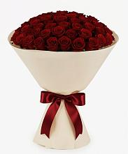 Букет 101 Бордовая роза Блэк Бакарра #REPLACE_PRED# Попутная