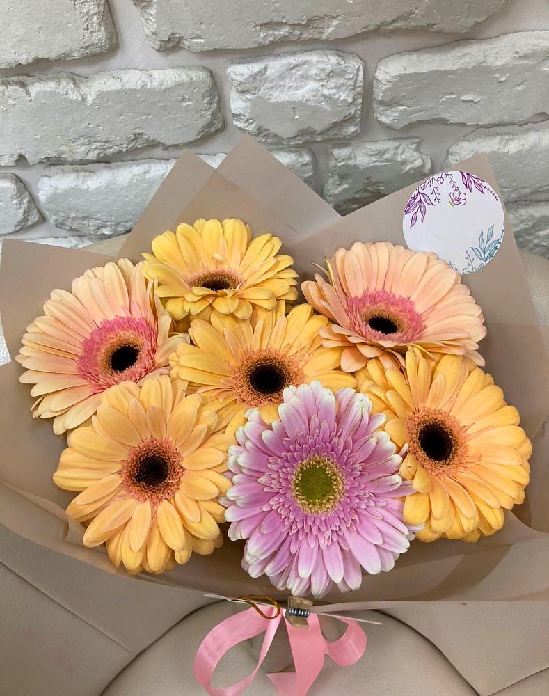 Букет цветов из: Герберы в Попутная