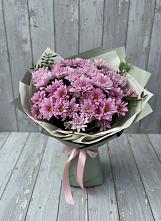 Букет цветов из:  Хризантемы #REPLACE_PRED# Попутная