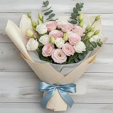 Букет цветов из:  Лизиантусы в Попутная