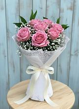 Букет цветов из:  Розы в Попутная