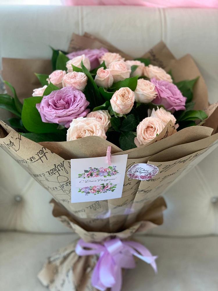 Букет цветов из: Розы в Попутная