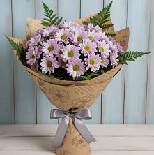 Букет цветов из:  Хризантемы в Попутная