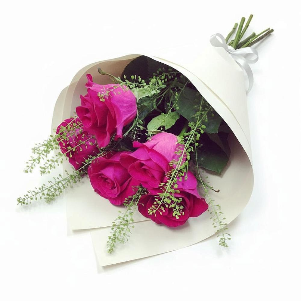 Букет цветов из: Розы в Попутная