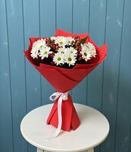 Букет цветов из:  Хризантемы в Попутная