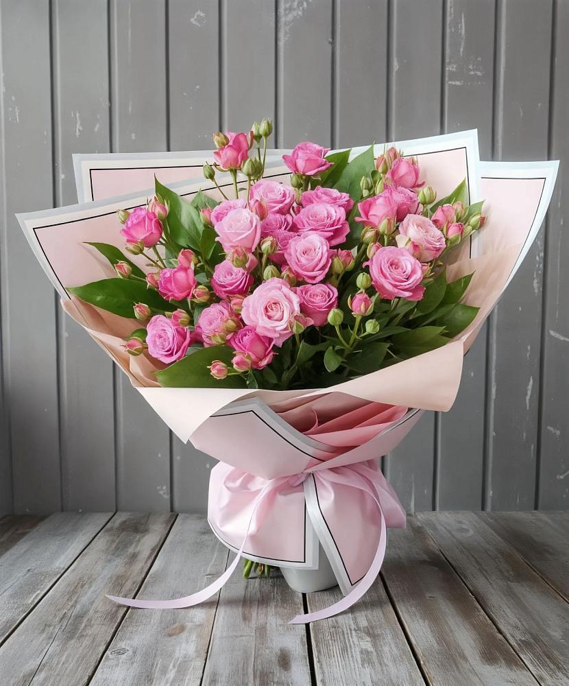 Букет Розовый кустик в Попутная