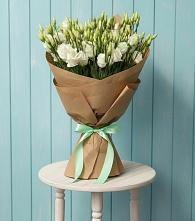 Букет цветов из:  Лизиантусы в Попутная