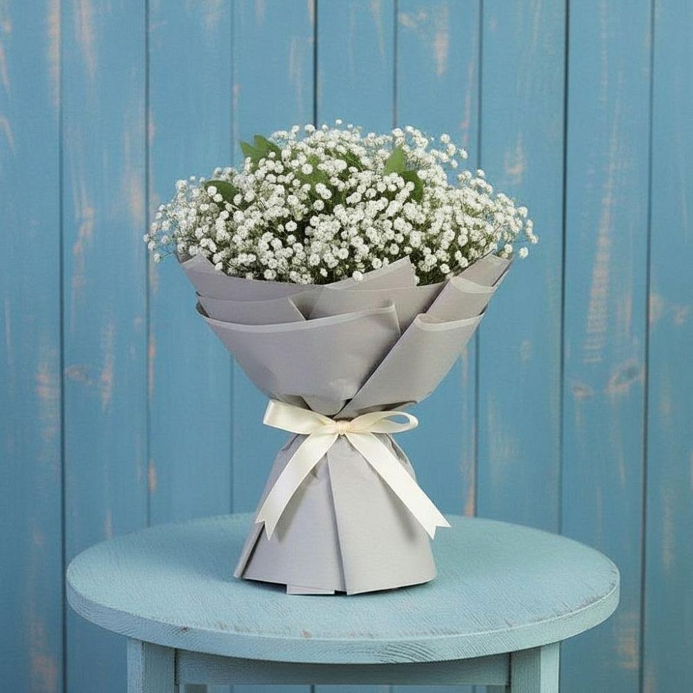 Букет цветов из: Гипсофила в Попутная