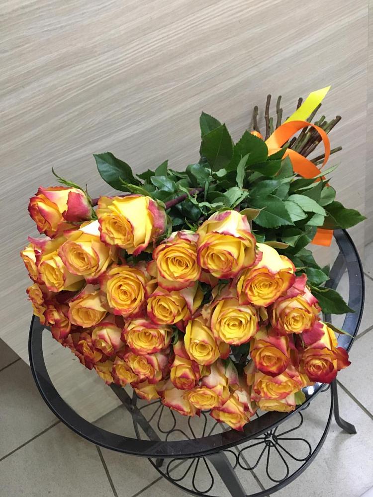 Букет Желтые розы в Попутная