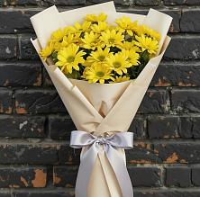 Букет цветов из:  Хризантемы в Попутная