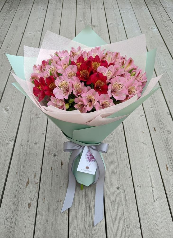 Букет цветов из: Альстромерии в Попутная
