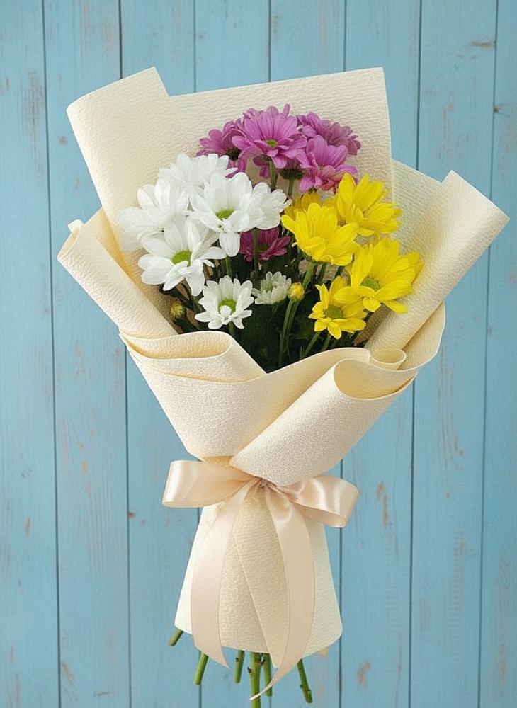 Букет цветов из: Хризантемы в Попутная