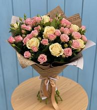 Букет цветов из:  Розы в Попутная