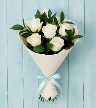 Букет цветов из:  Розы в Попутная