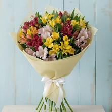 Букет цветов из:  Альстромерии в Попутная