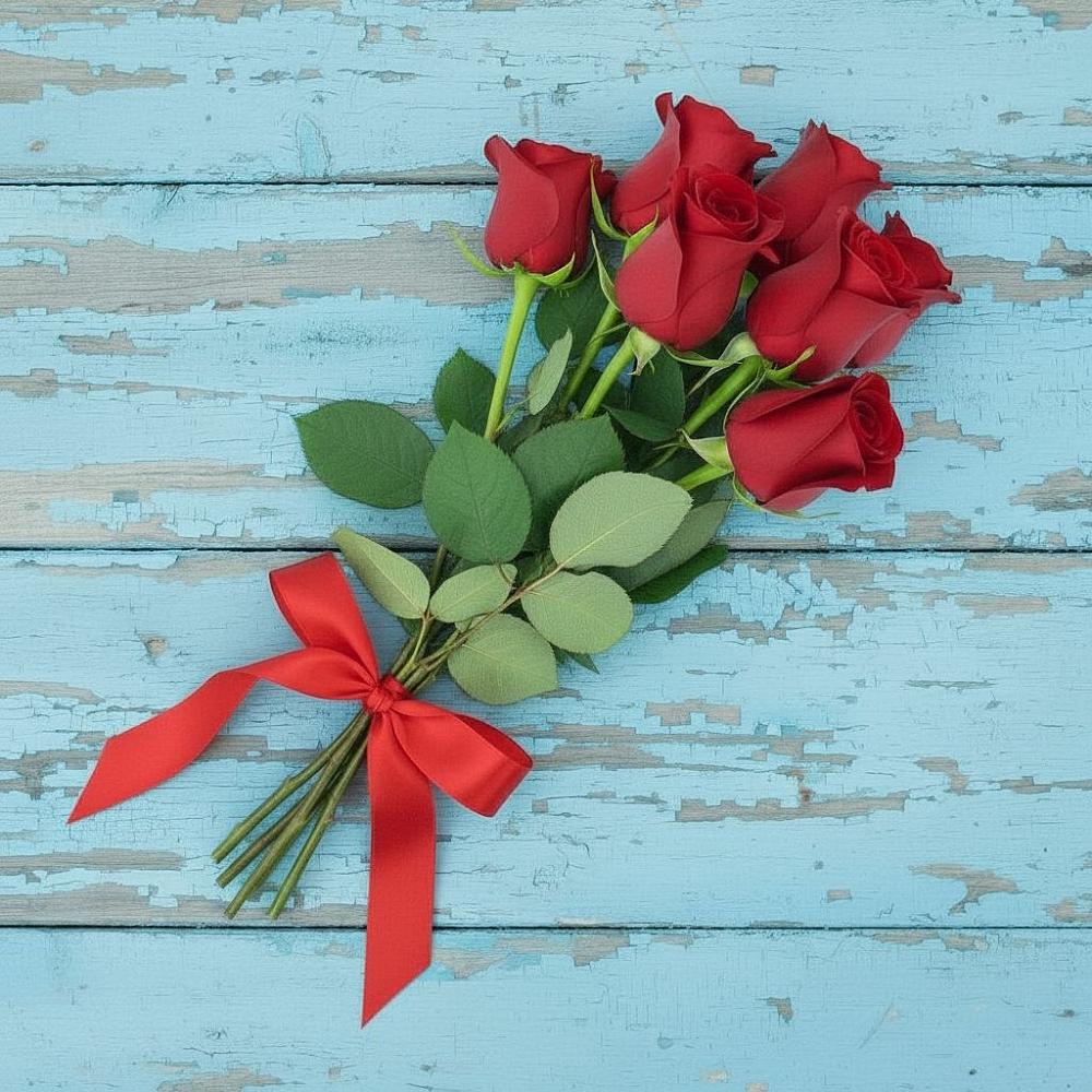 Букет Красные розы в Попутная