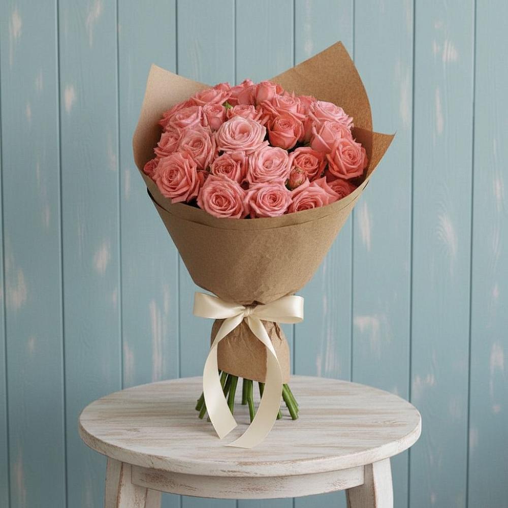 Букет цветов из: Розы в Попутная