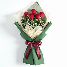 Букет цветов из:  Розы в Попутная