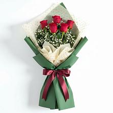 Букет цветов из:  Розы в Попутная