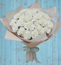Букет цветов из:  Гвоздики в Попутная