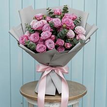 Букет цветов из:  Розы в Попутная